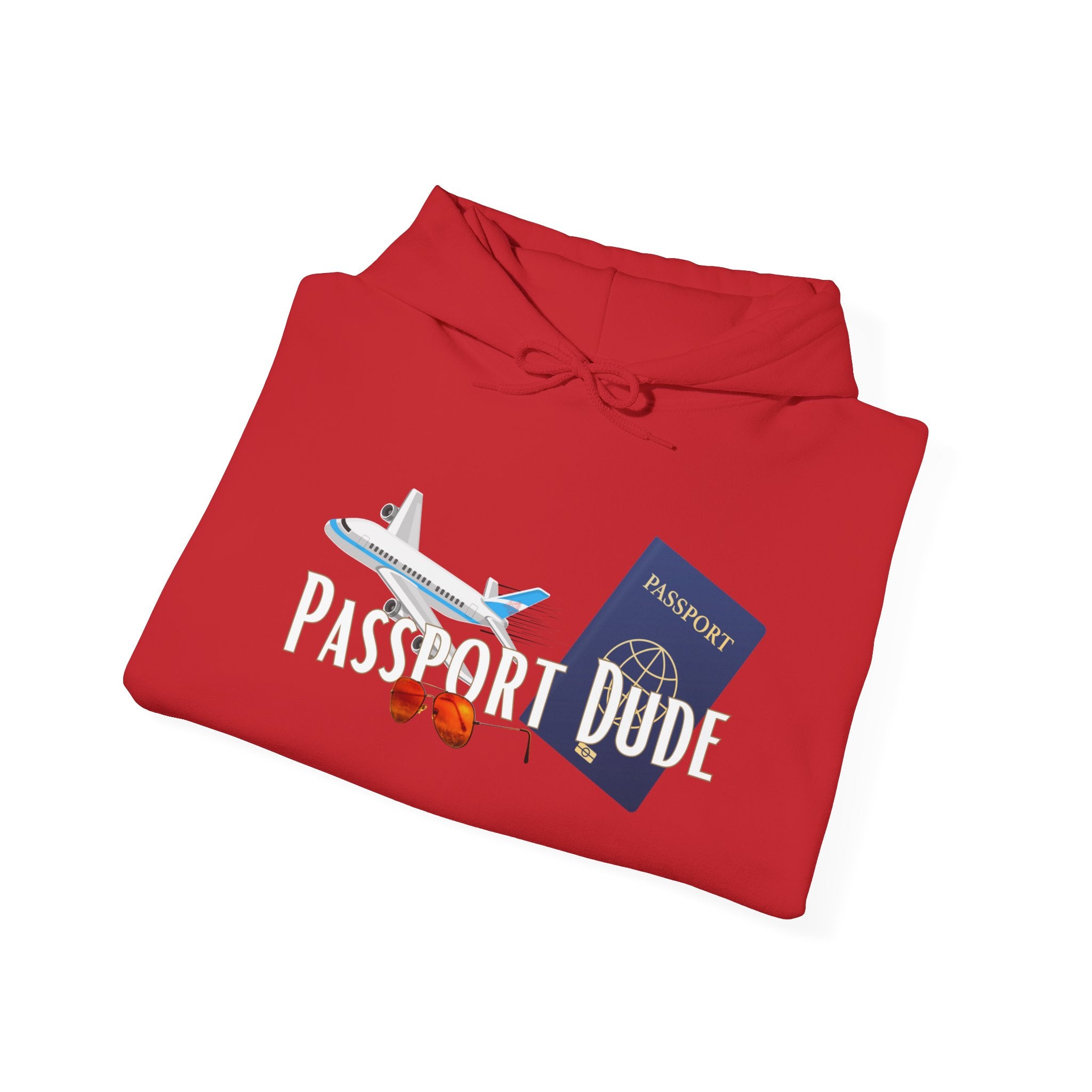Passport Dude Unisex Heavy Blend™ Hooded Sweatshirt